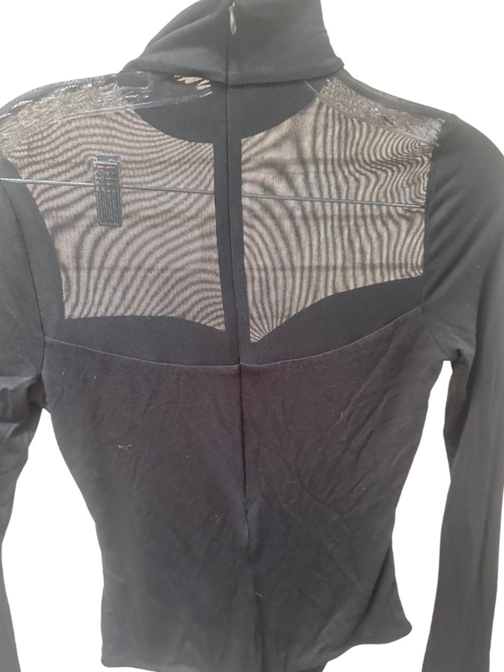 Vici Collection All Eyes On Me Sheer Mock Neck Bodysuit - Women's Small - Picture 6 of 6